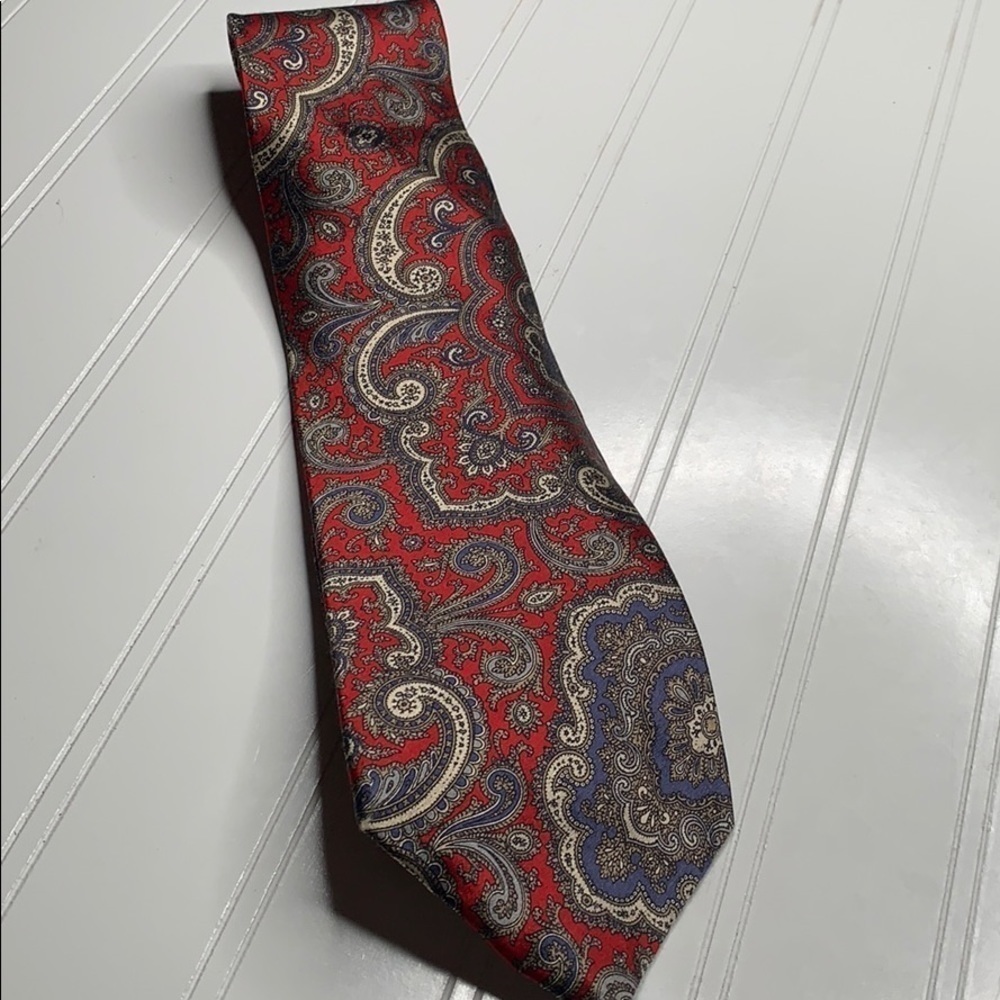 Oscar De La Renta couture - 100% silk tie